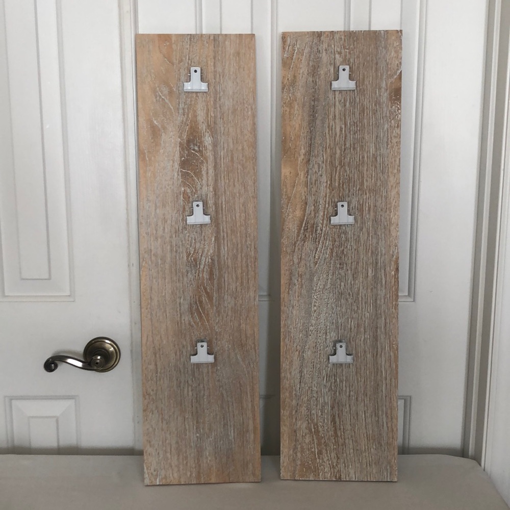 Pair of Decorative Photo Holders